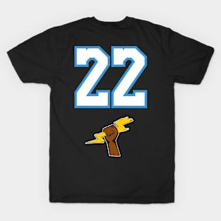 Putting Some Respect On Carolina's Number 22 for Women! T-Shirt